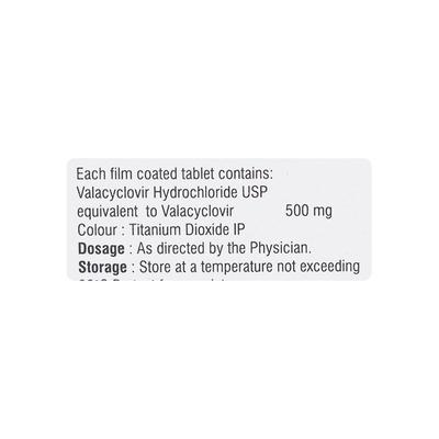 Herpival 500mg Tablet 3'S - Viral infections-Ant