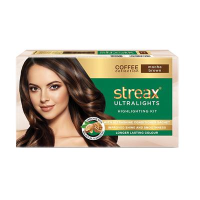 Streax Coffee collection Ultralights Highlighting Kit - Mocha Brown 1's - Crème