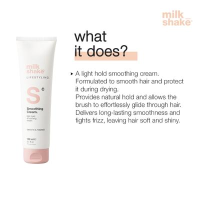 Milk Shake Lifestyling Smoothing Cream 150 ml - Clays & Mousses
