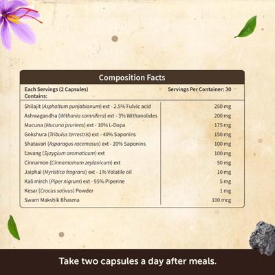 Neuherbs Shilajit Gold Ultra Capsules 60's - Sexual Care