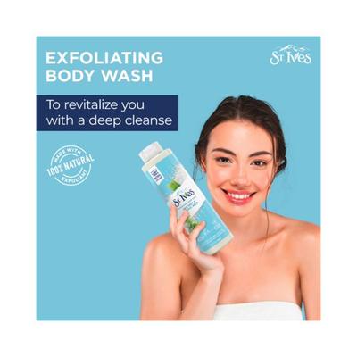 St. Ives Exfoliating Sea Salt & Pacific Kelp Body Wash 650 ml - Shower Gels & Body Wash