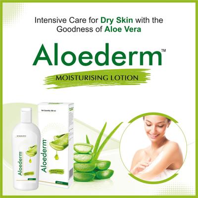 Aloederm Moisturizing Lotion 200 ml - Lotions & Creams