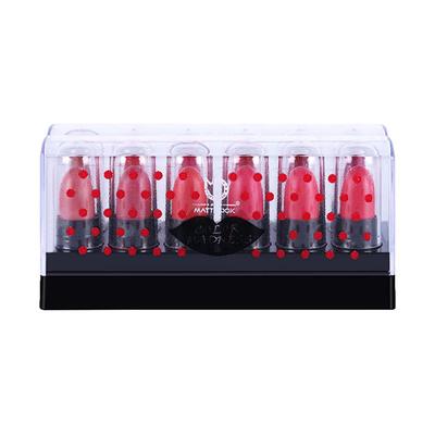 Matt Look Colour Madness Travel Pack Lipstick, 12Pcs Pack, Multicolour - A 13.2 gm - Lipsticks