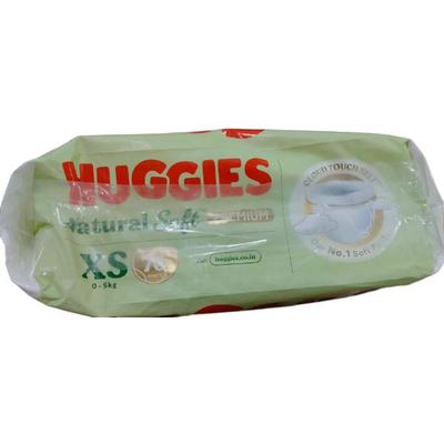 Huggies Natural Soft Premium Baby Diaper Pant (XS) 76's - Diapers & Wipes