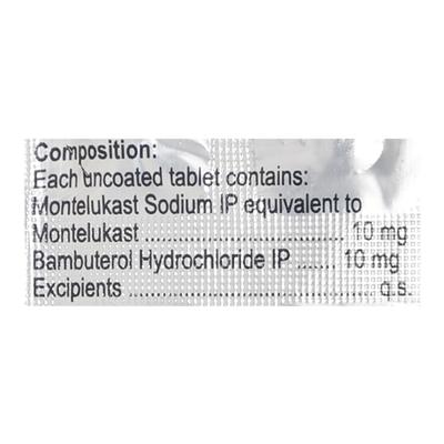 Romilast B 10mg Tablet 10'S - Asthma/COPD-Ast