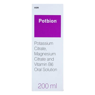 POTBION Syrup 200ml - Kidney Disease/Stones-Cho