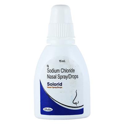 SOLORID Nasal Drops 15ml - Nasal Congestion-Nas