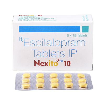 NEXITO 10 Tablet 15's - Depression-Ant