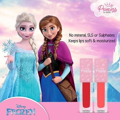 Renee Disney Frozen Princess Twinkle Lip Gloss Elsa and Anna, 1.8ml each 1.8's - Lip Glosses