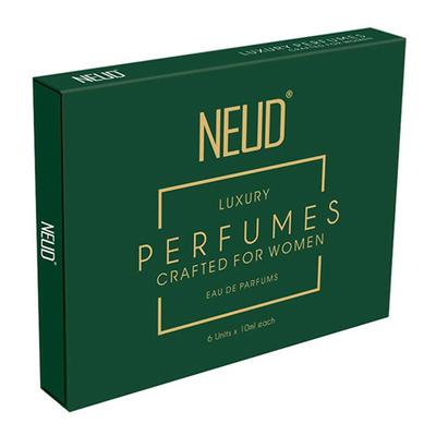 NEUD Luxury Perfumes for Women (6 x 10ml) 2's - Women Deodorants/Roll-Ons