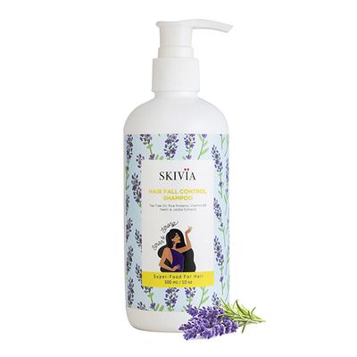Skivia Hair Fall Control Shampoo with Vitamin B5 & Tea Tree Oil -Unisex 300 ml - Shampoos