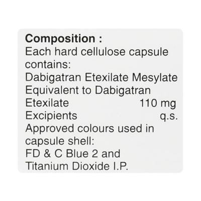 DABIGZA 110 Capsule 14's - Blood Clot-Ant