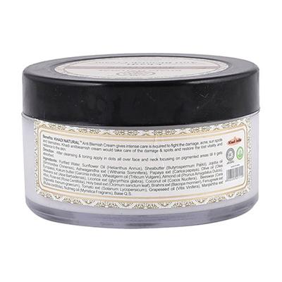 KHADI NATURAL ANTI BLEMISH CREAM 50 gm - Face Creams