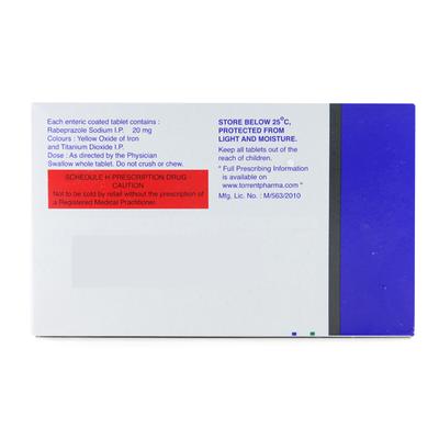 Veloz 20mg Tablet 15'S - Ulcer/Reflux/Flatulence-Aaa