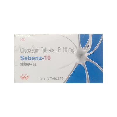Sebenz 10mg Tablet 10'S - Anxiety-Anx