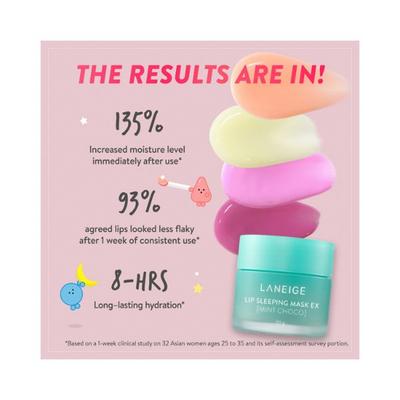 LANEIGE LIP SLEEPING MASK EX (MINT CHOCO) 20 gm - Lip Scrubs