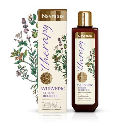 Navratna Ayurvedic Stress Relief Oil 200 ml - Speciality Medicines