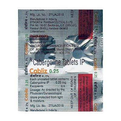 Cabliz 0.25mg Tablet 2'S - Parkinsonism-Apd