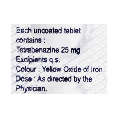 Ticstop 25mg Tablet 10'S - Muscle Spasm-Neu