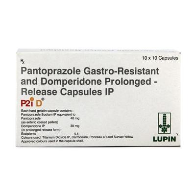 P2I D Capsule 10'S - Ulcer/Reflux/Flatulence-Aaa