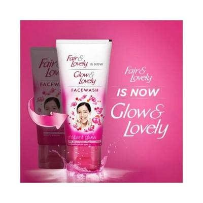 Fair & Lovely Instant Glow Facewash With Fairness Multivitamins Facewash 50 gm - Face Washes
