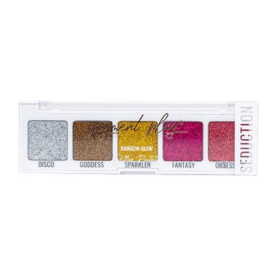 Pigment Play Max Effects Mini Rainbow Glow Glitter Palette - Seduction 4.5gm - Eye Shadow Palettes
