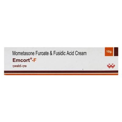 Emcort F Cream 10gm - Skin Infections-Top