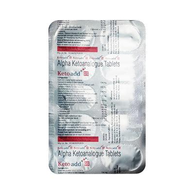 KETOADD DS Tablet 10's - Kidney Disease/Stones-Oth