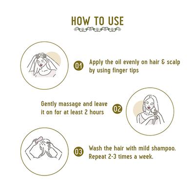 Avimee Herbal Mahabhringraj Hair Oil 100 ml - Hair Oils