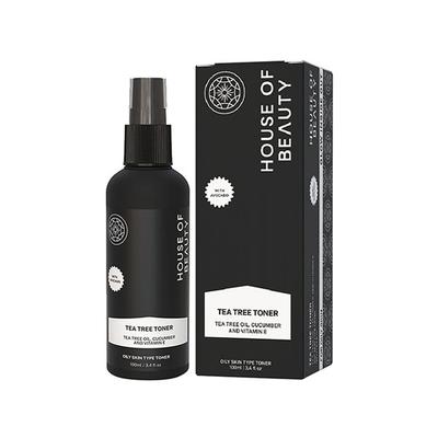 House of Beauty Tea Tree+Avocado Toner-Oily, Combination & Sensitive & Acne Prone Skin 100ml - Toners