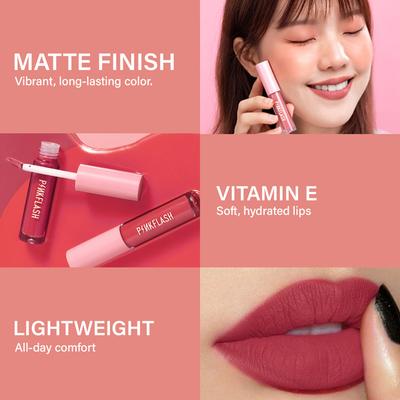 Pinkflash-L01 Melting Matte Lipcream-N01 Canvas 2.3 gm - Lipsticks