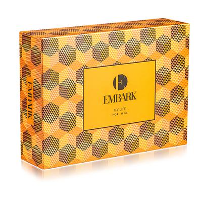 EMBARK My Life For Him Men/Boys Perfume Giftset( 100ml EDP + 100ml Shower Gel + 100ml Face Wash + 150ml Perfumed Deodorant + Mens Pouch) 450 ml - Men Perfumes (Edt/Edp)