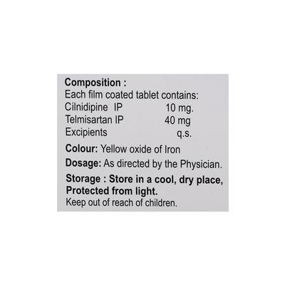 N Lok T 10/40mg Tablet 10 - Hypertension-Ang