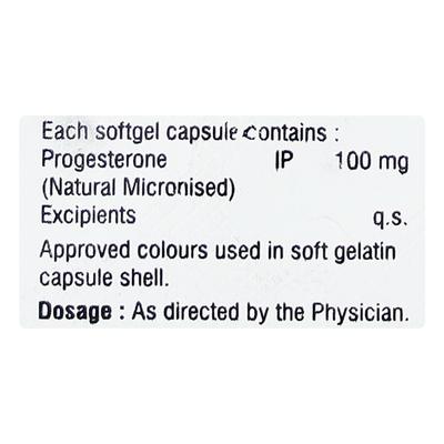 PROGEST 100 Capsule 10's - Hormonal Therapy-Oes