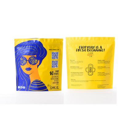 Lemme Be Heavy Flow Sanitary Day Pads 10's - Sanitary Napkins