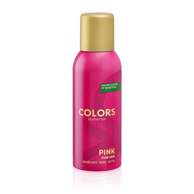 United Colors Of Benetton Colors Pink For Her Deodorant 150 ml - Women Deodorants/Roll-Ons