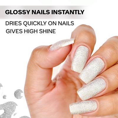 Faces Canada Ultime Pro Splash Nail Enamel - Silver Fever A04 8 ml - Nail Polish