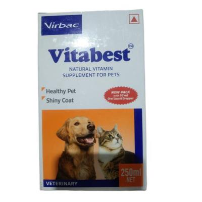 Virbac Vitabest Dog & Cat Syrup 250 ml - Pet Healthcare