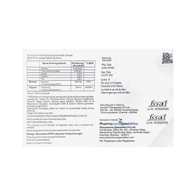 BONEBASE D3 NANO Tablet 10's - Supplements-Cal