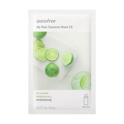 Innisfree My Real Squeeze Mask - Lime 20 ml - Sheet Masks