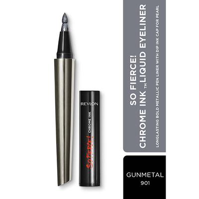 Revlon So Fierce - Chrome Ink Liquid Liner - Gunmetal 0.9 gm - Eyeliners