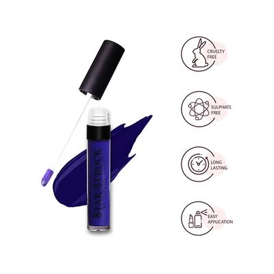 Star Struck By Sunny Leone Liquid Lip Color - Sapphire 5.5 ml - Lip Glosses