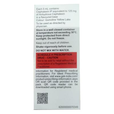 PHEXIN REDISYP PINEAPPLE FLAVOUR 125 Suspension 60ml - Bacterial Infections-Cep