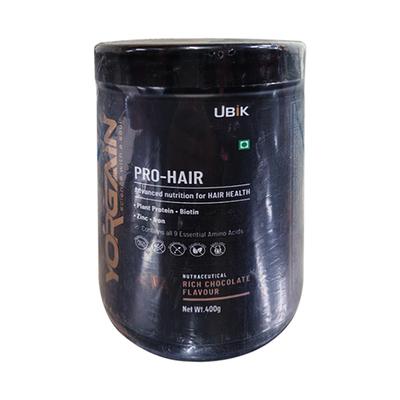 YORGAIN PRO HAIR NUTRACEUTICAL RICH CHOCOLATE FLAVOUR Powder 400g - Supplements-Sup