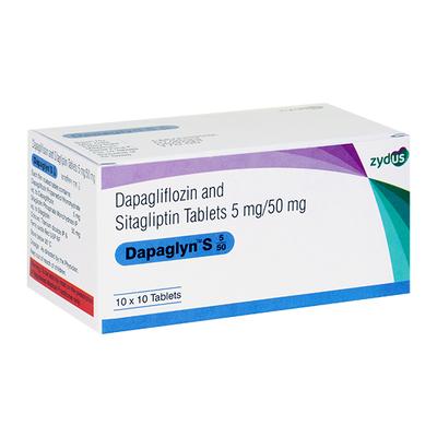 DAPAGLYN S 5/50 Tablet 10's - Diabetes-Ant