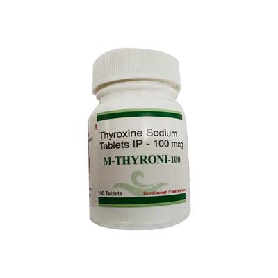 M THYRONI 100mcg Tablet 100's - Hypothyroidism