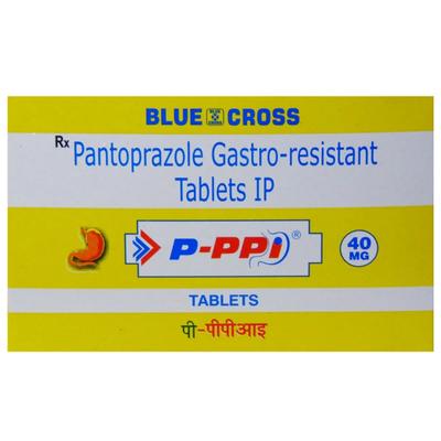 P PPI 40 Tablet 15's - Ulcer/Reflux/Flatulence-Aaa