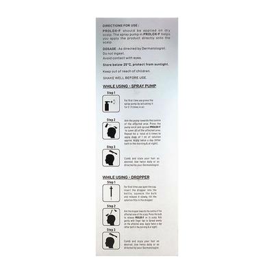 PROLOX F ALCOHOL FREE Topical Solution 60ml - Hair Loss-Oda