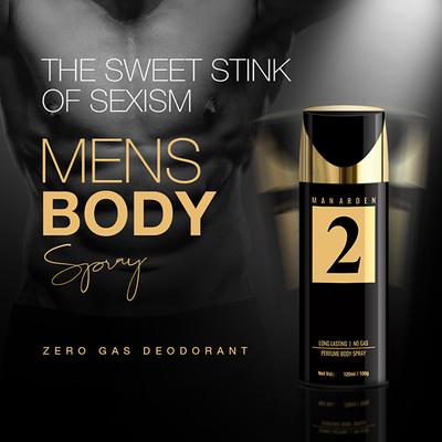 Man Arden 2 Deodorant, No Gas Deo for Men, Long Lasting Ultra Luxury Perfume Body Spray 120 ml - Men Deodorants/Roll-Ons