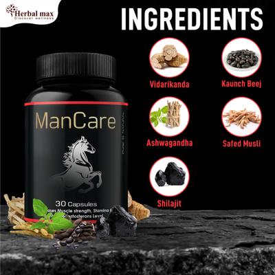 Herbal Max Mancare Capsule 30's - Sexual Care